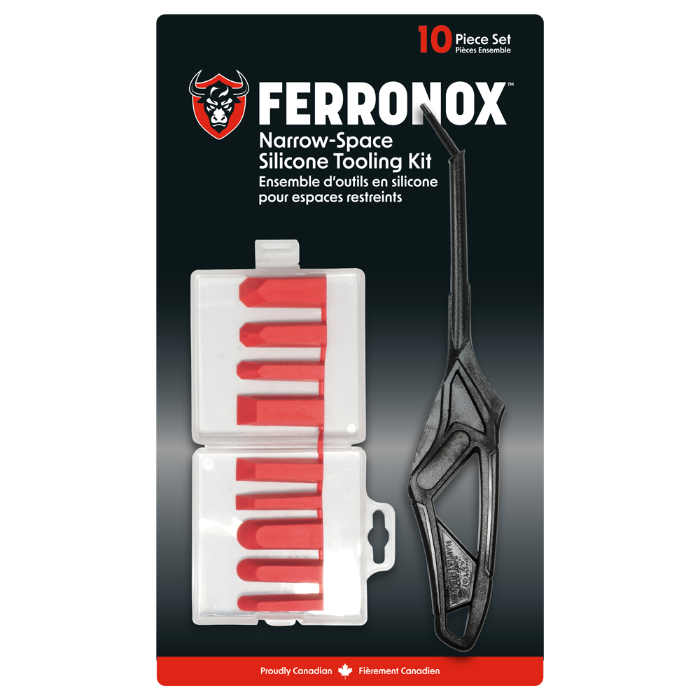 [FEOX5011] Ferronox™ Narrow-Space Silicone Tooling Kit — 10-Piece Set