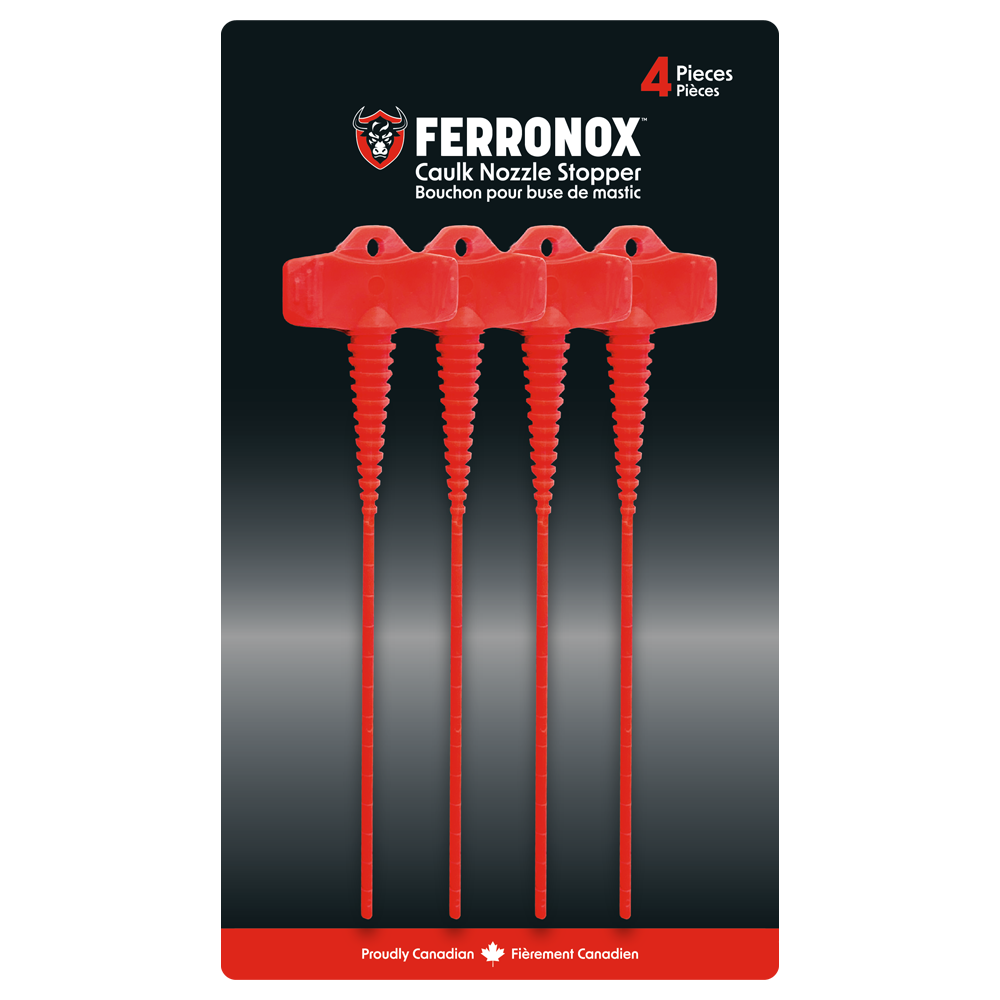[FEOX5010] Ferronox™ Caulk Nozzle Stopper – 4 Pieces