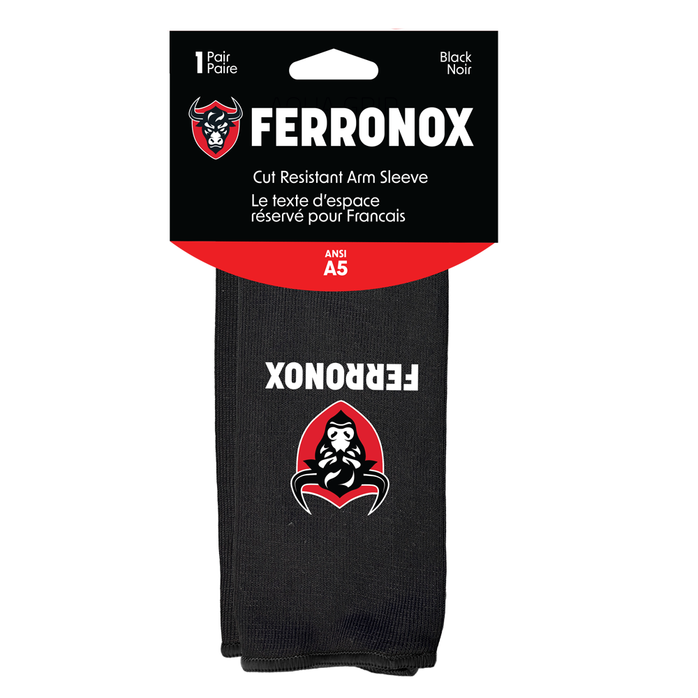 [FEGL1005] Ferronox™ Cut Resistant Arm Sleeves Black