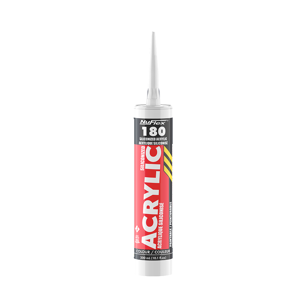 Nuco NuFlex 180 Siliconized Acrylic Sealant Cartridge
