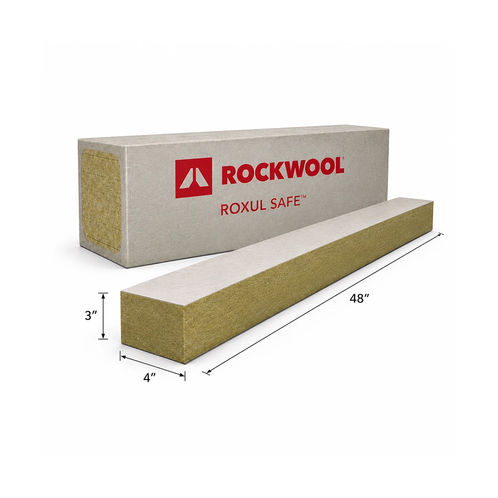[RXLMWSTSAP3044F] Rockwool Safing Strips 3 x 4 x 48" (Box)