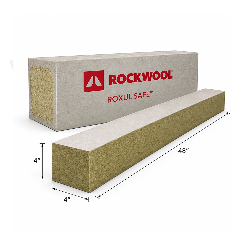 [RXLMWSTSAP4044F] Rockwool Safing Strips 4 x 4 x 48" (Box)