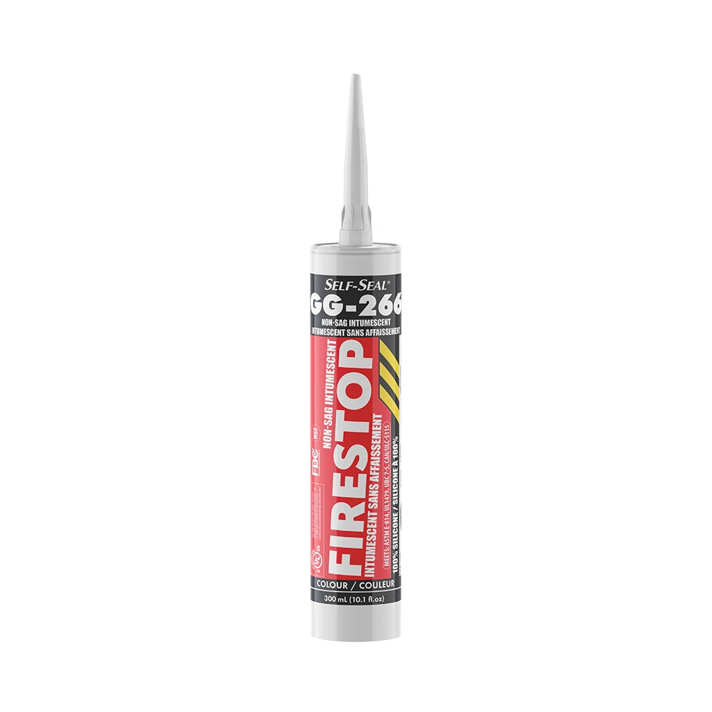 Nuco Self-Seal GG-266 Intumescent Firestop Silicone Red - Sausage