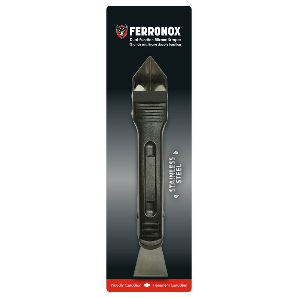 [FEOX5007] Ferronox™ Dual-Action Silicone Scraper - Stainless