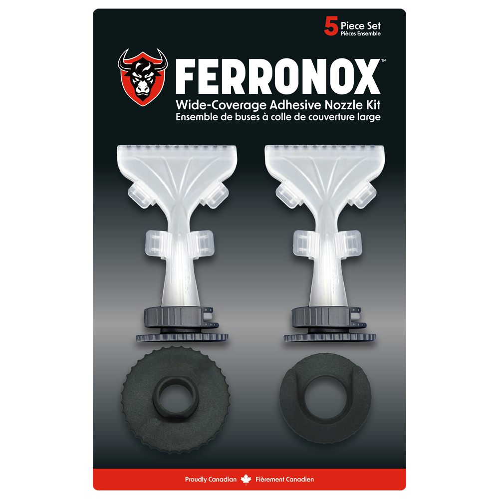 [FEOX5002] Ferronox™ Wide-Coverage Adhesive Nozzle Kit - 5 Piece Set