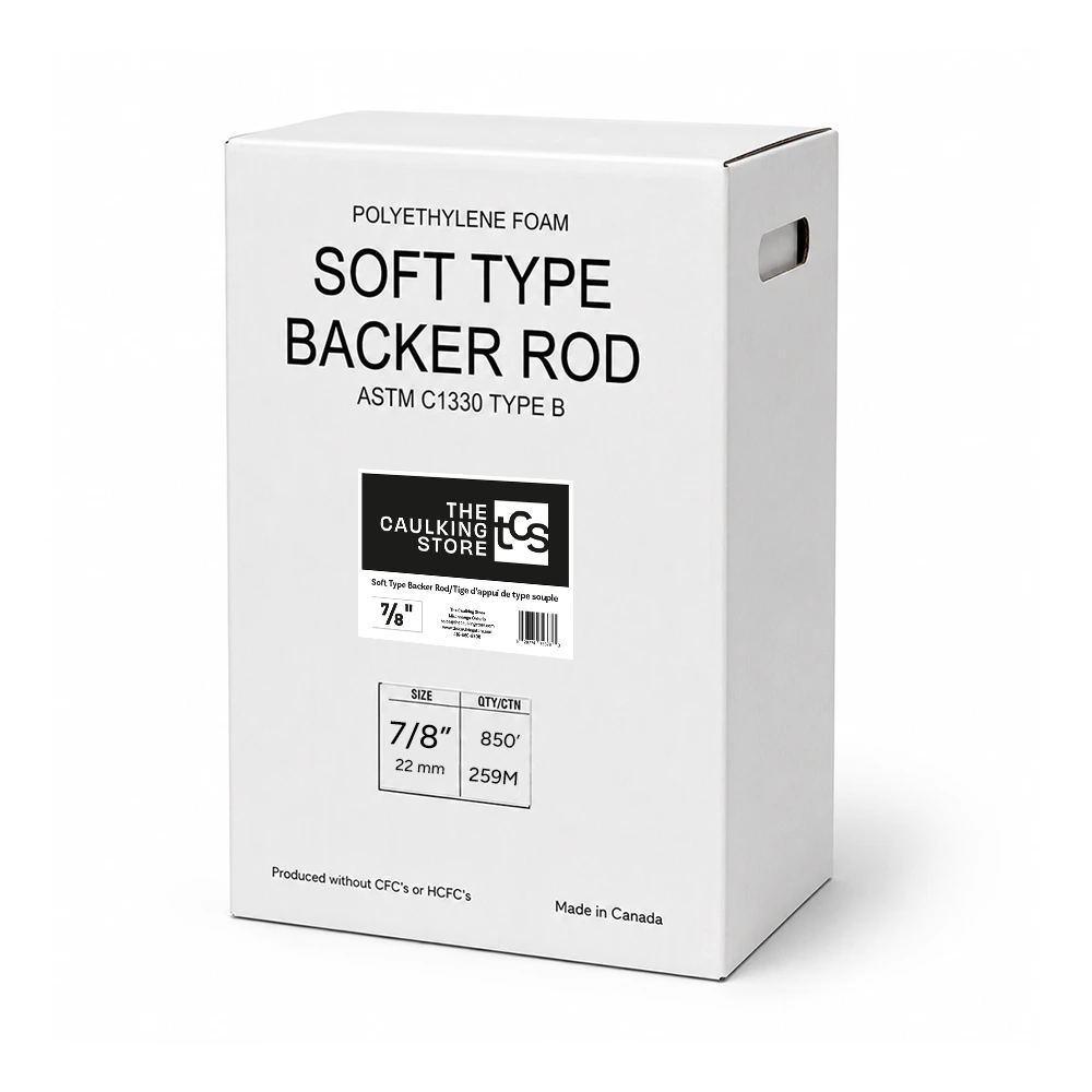 [FHSO0875] 7/8" Soft Backer Rod - Box