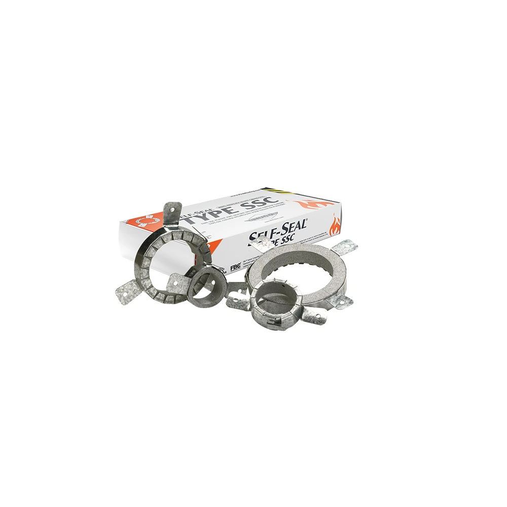[NU25040] Nuco Self-Seal Type-SSC Intumescent Silicone Firestop Collar (4")