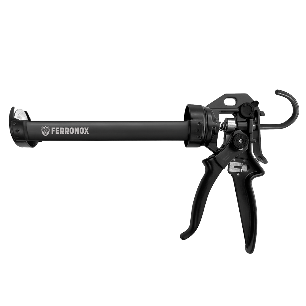 [FEFC1225HDB] Ferronox™ 9" CD1225 - Pro-grade Manual Cartridge Gun 12 or 25:1 Thrust, Dripless Switch